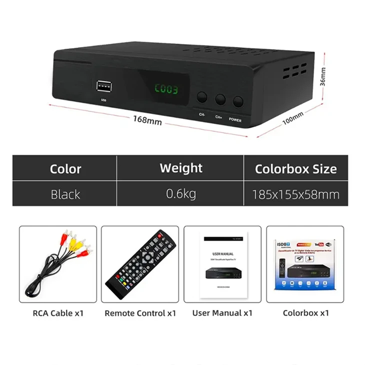 ISDB-T Set Top Box