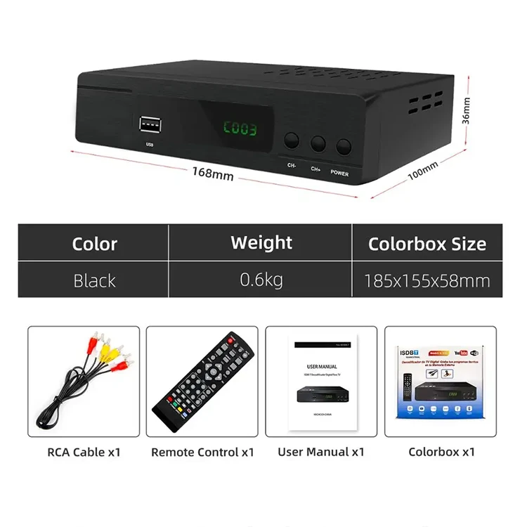 ISDB-T Set Top Box